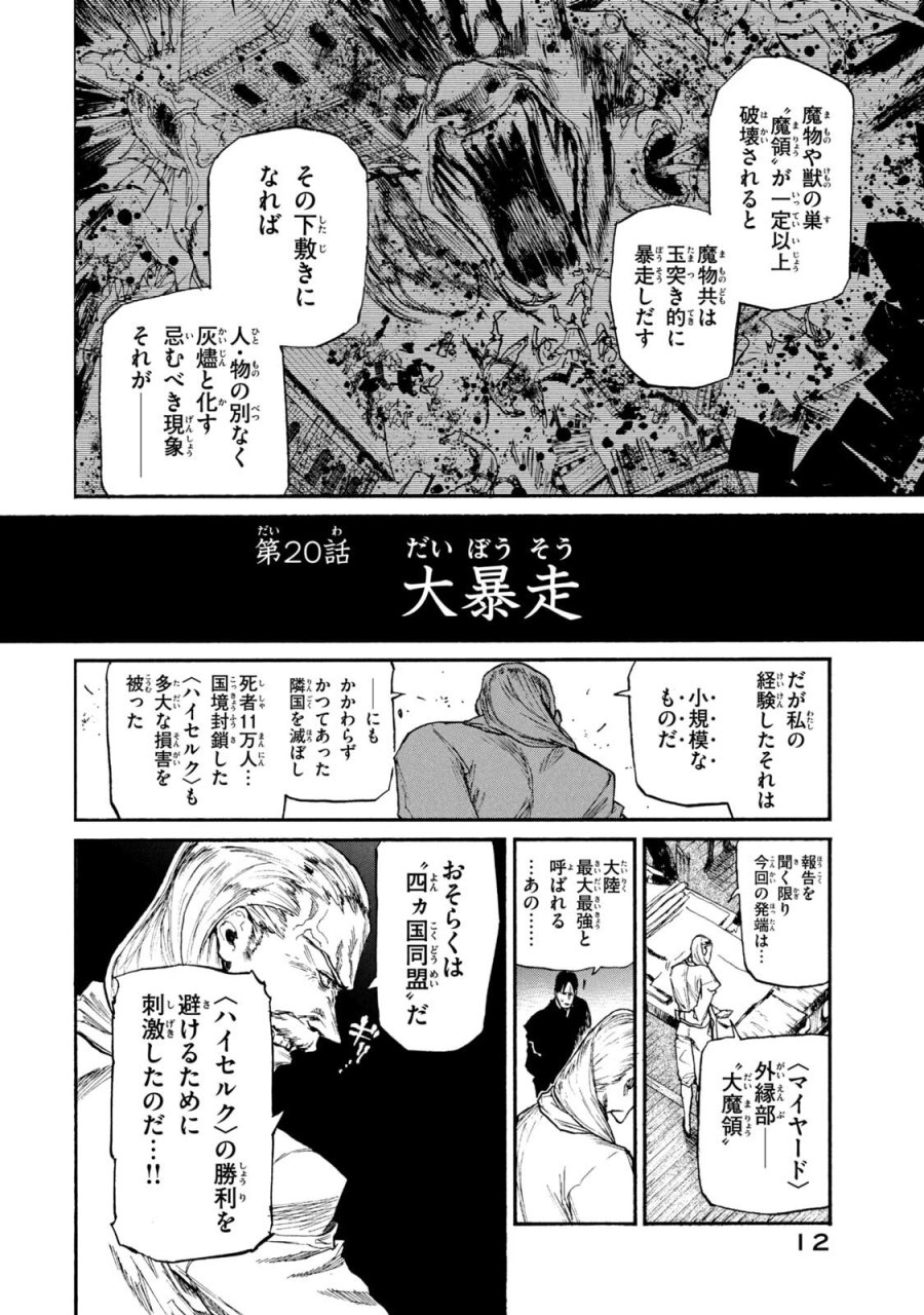 濁る瞳で何を願う ハイセルク戦記 第20話 - Trang 8