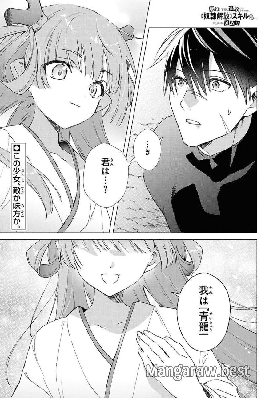 壁役など不要と追放されたＳ級冒険者、≪奴隷解放≫スキルを駆使して史上最強の国造り 第24話 - Page 1