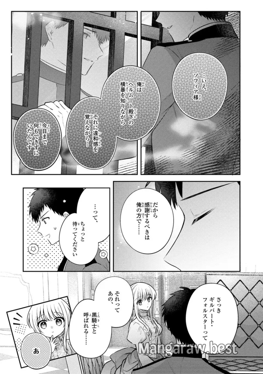 捨てられ男爵令嬢は黒騎士様のお気に入り 第43話 - Page 23