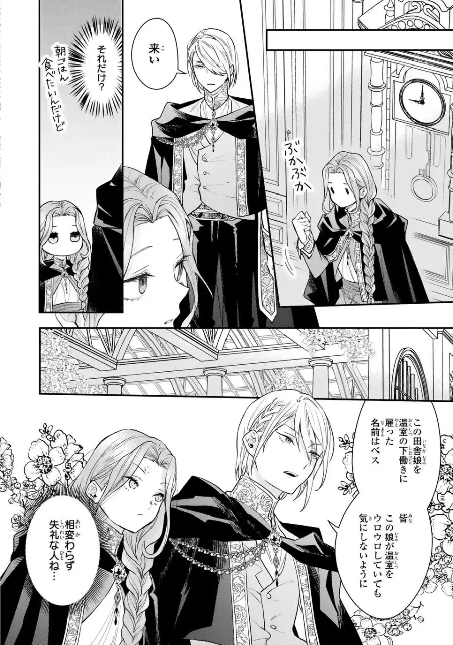 緑の指を持つ娘～魔術師様と田舎娘と癒しの温室～ 第2話 - Page 22