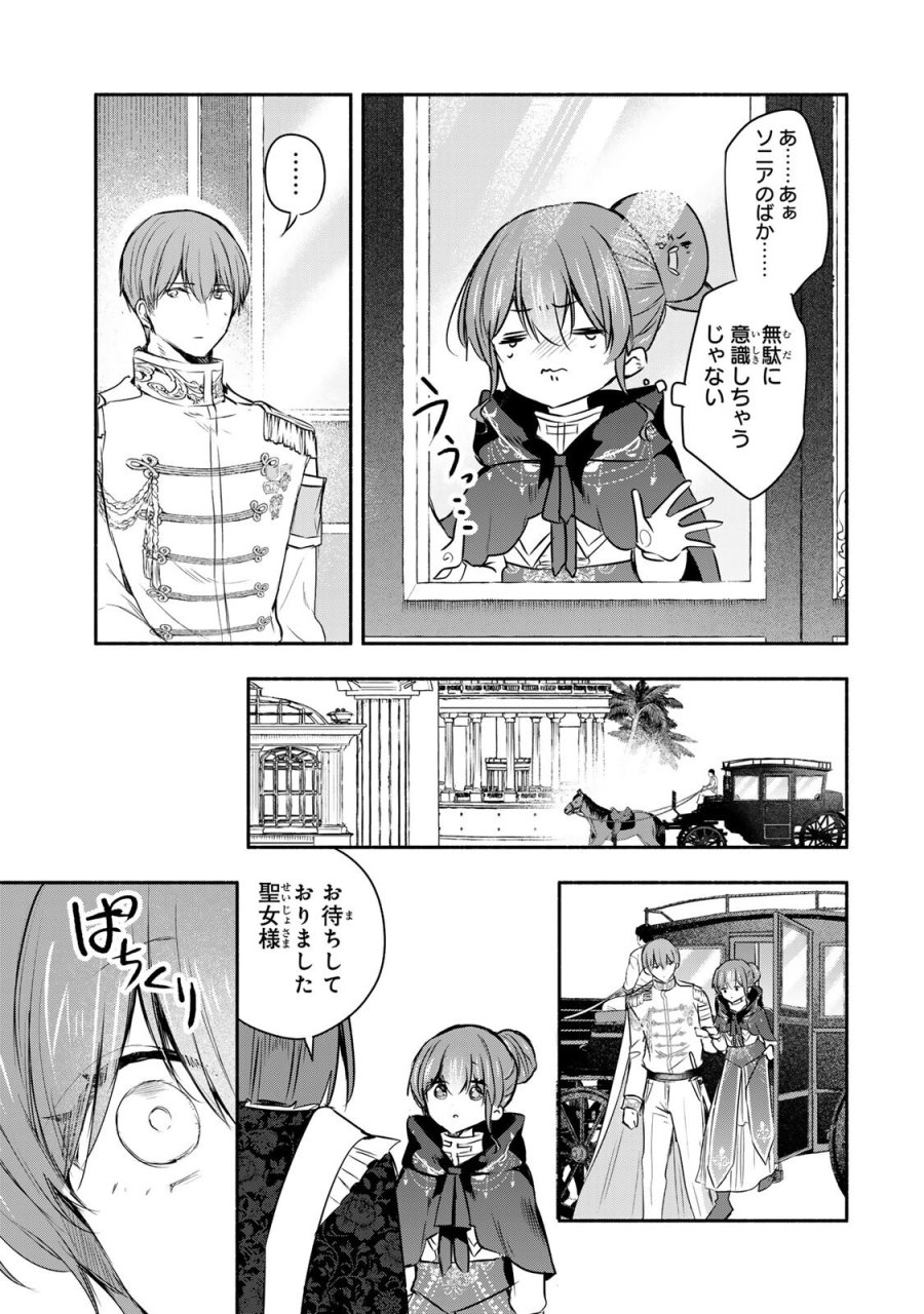 聖女様をお探しでしたら妹で間違いありません。さあどうぞお連れください、今すぐ。 第43.2話 - Page 11