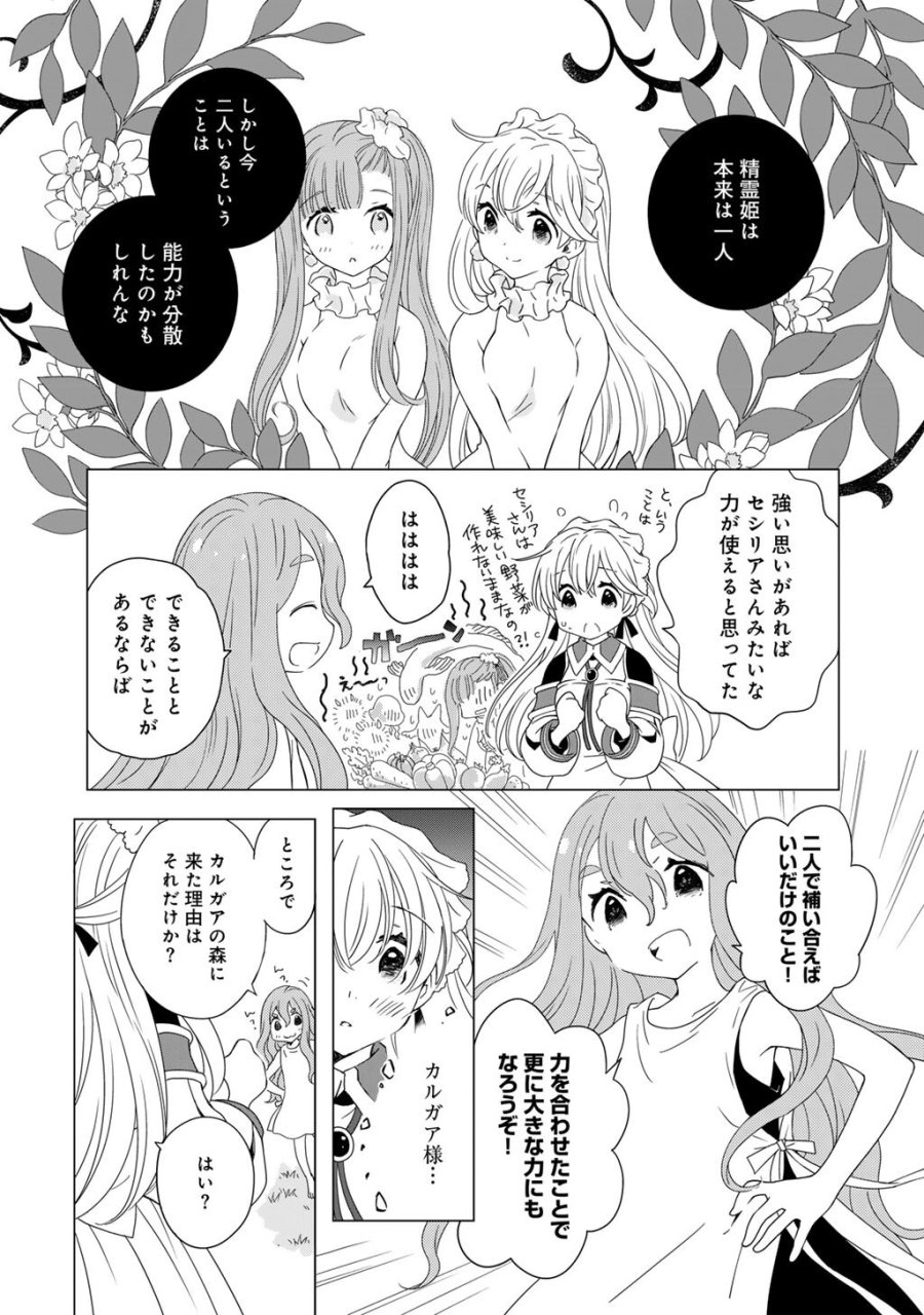 チートで家庭菜園～多分私が精霊姫だけど、他に名乗り出た者がいるので、家庭菜園しちゃいます～ 第17話 - Trang 11