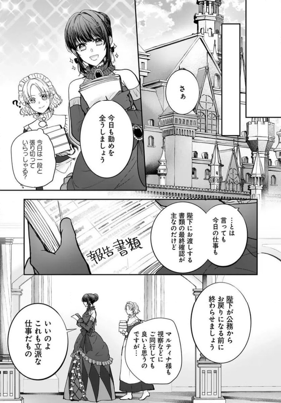 職業王妃ですので王の溺愛はご遠慮願います 第4.2話 - Page 17