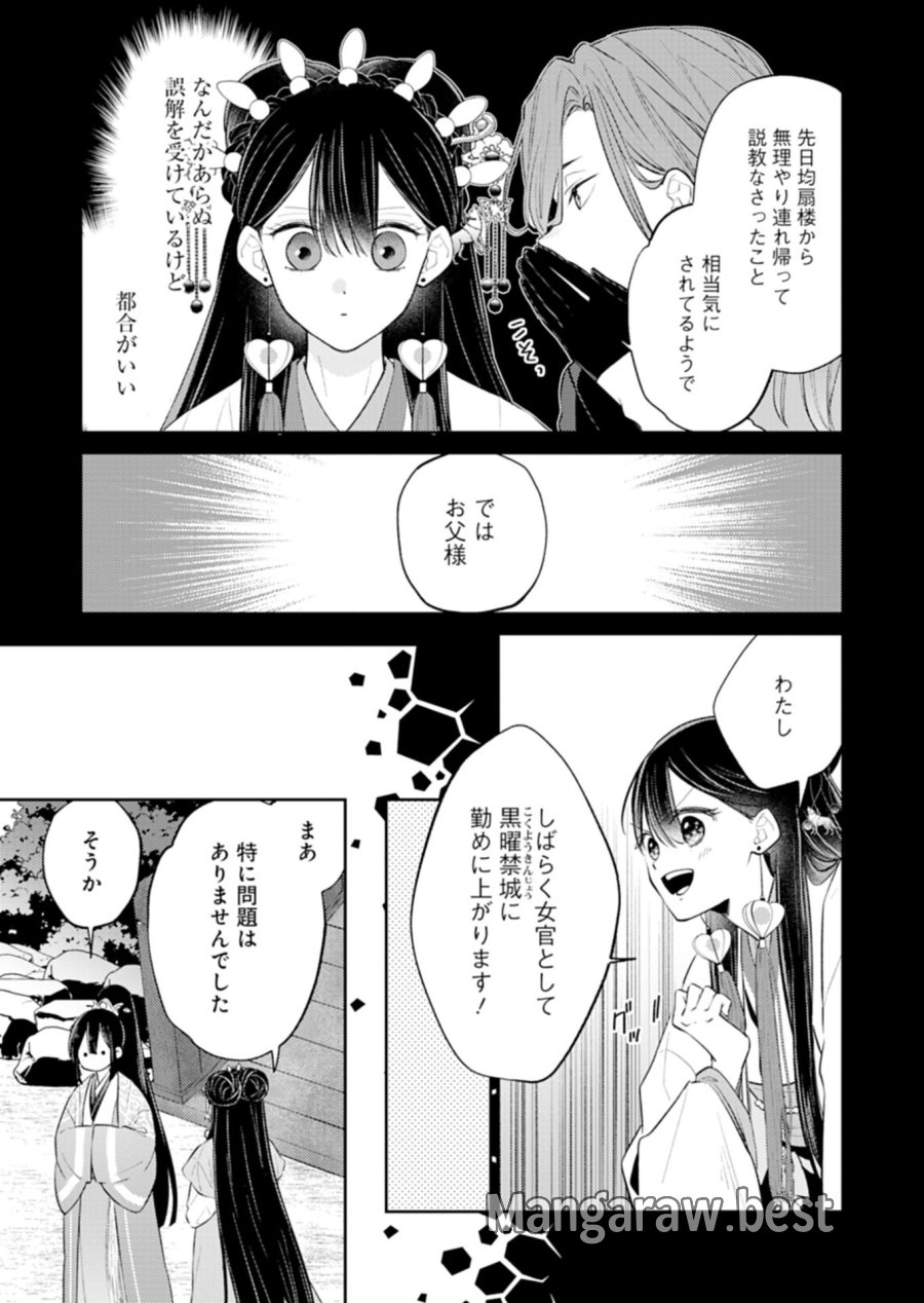 琥珀国墨夜伝 〜後宮の宵に月華は輝く〜 第4.1話 - Page 13