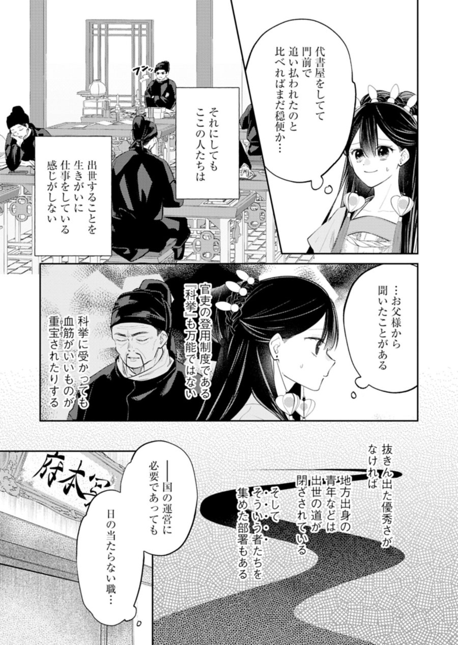 琥珀国墨夜伝 〜後宮の宵に月華は輝く〜 第4.2話 - Page 17