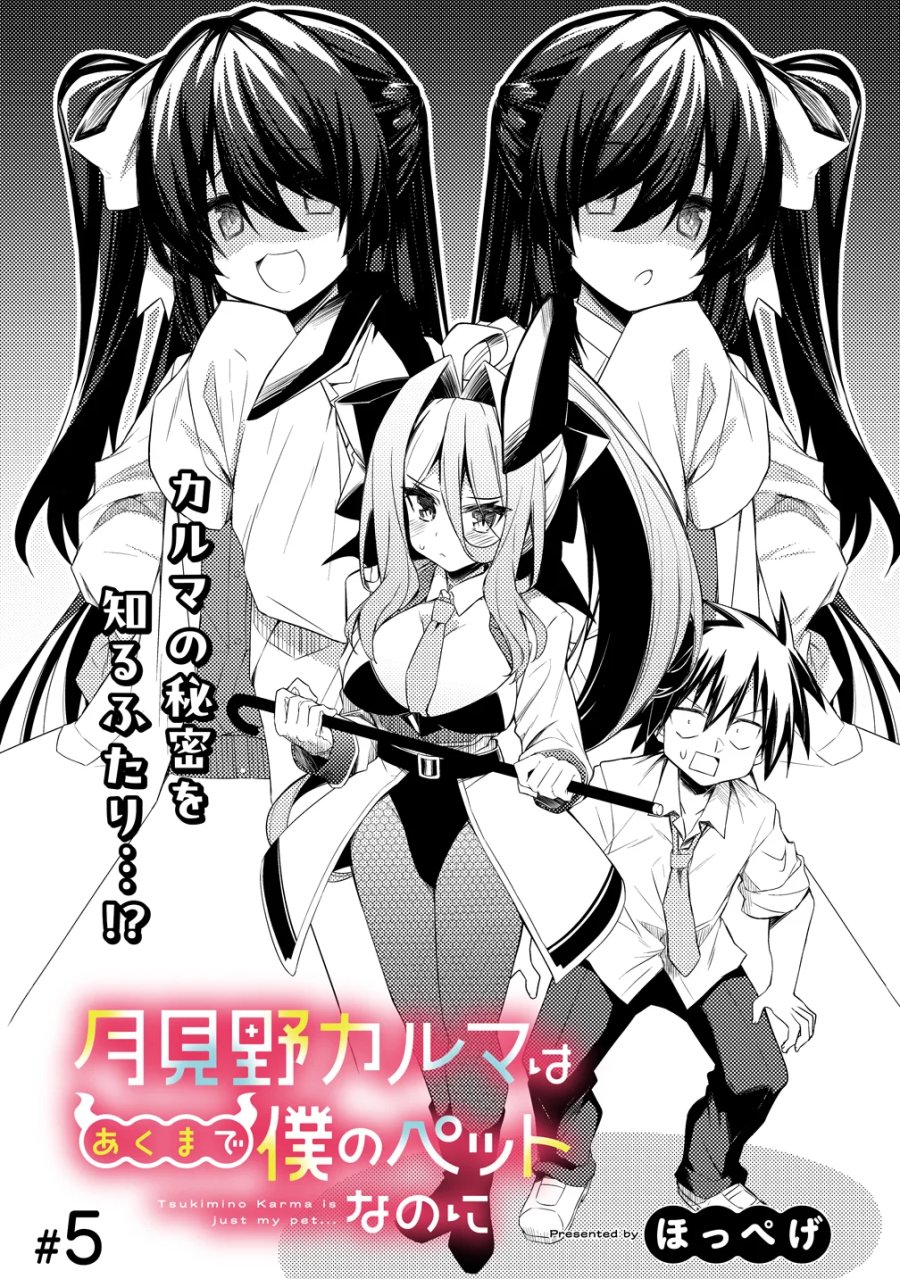 月見野カルマはあくまで僕のペットなのに 第5話 - Page 2