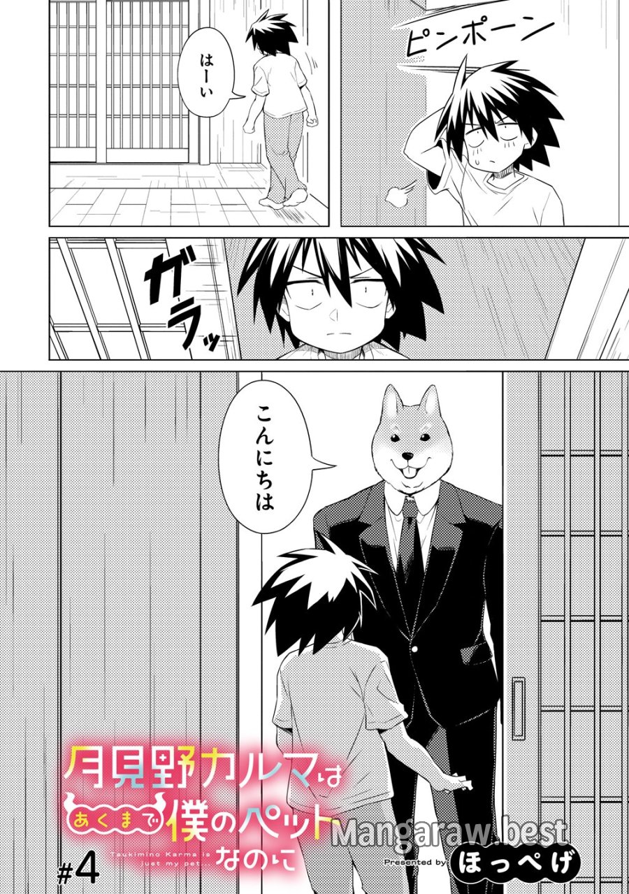 月見野カルマはあくまで僕のペットなのに 第4話 - Page 2