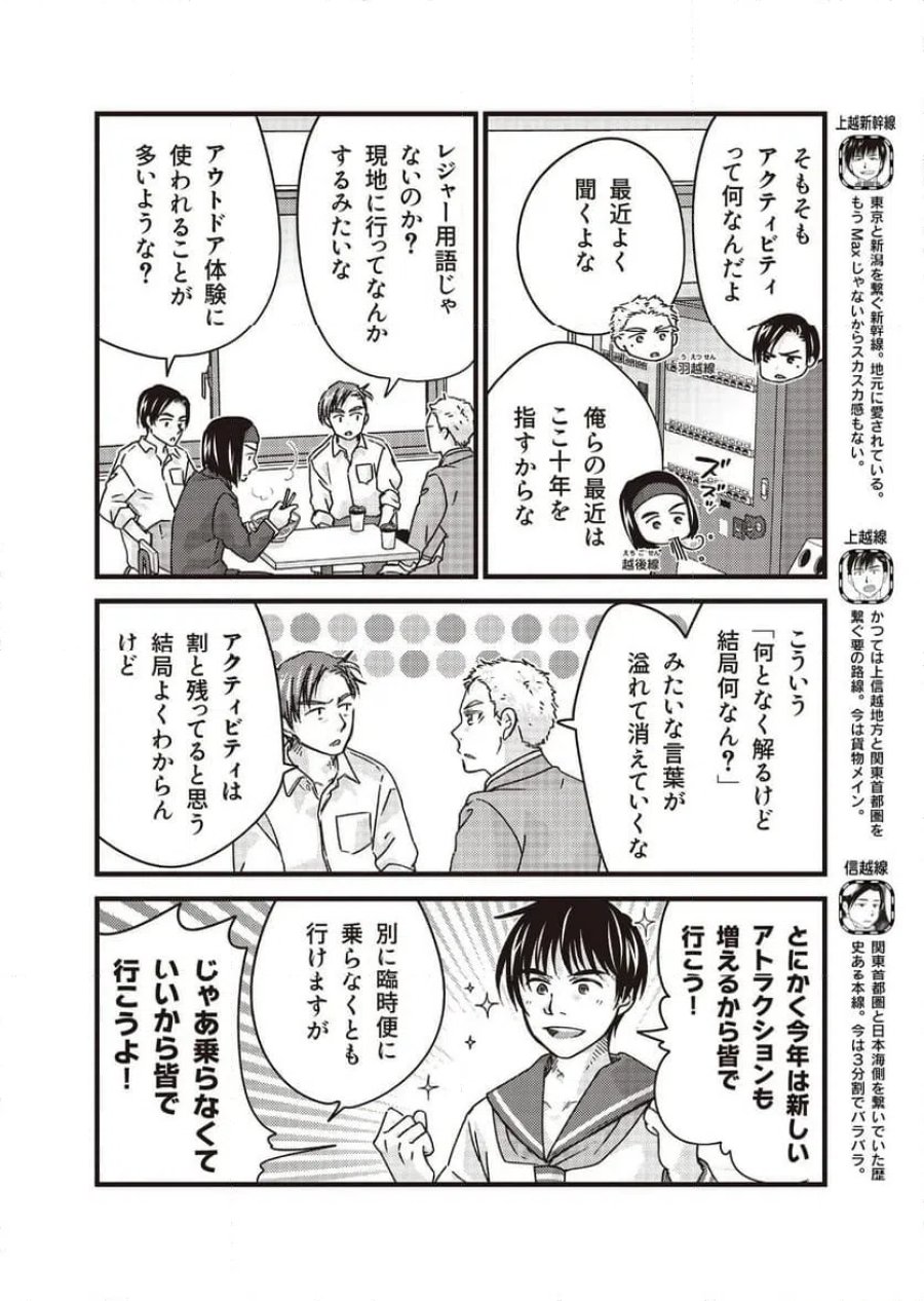 青春鉄道(株) 第266話 - Page 2