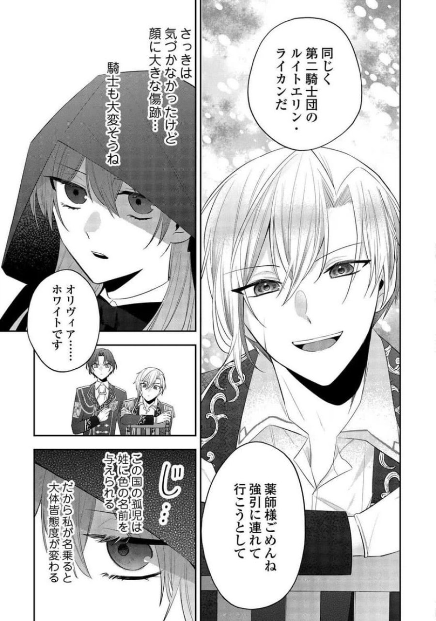 前世で処刑された聖女、今は黒薬師と呼ばれています 第1話 - Page 17