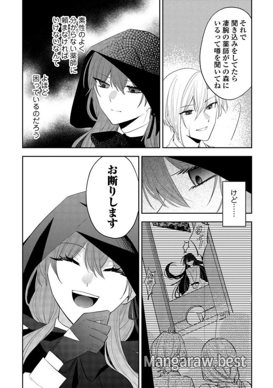 前世で処刑された聖女、今は黒薬師と呼ばれています 第1話 - Page 20
