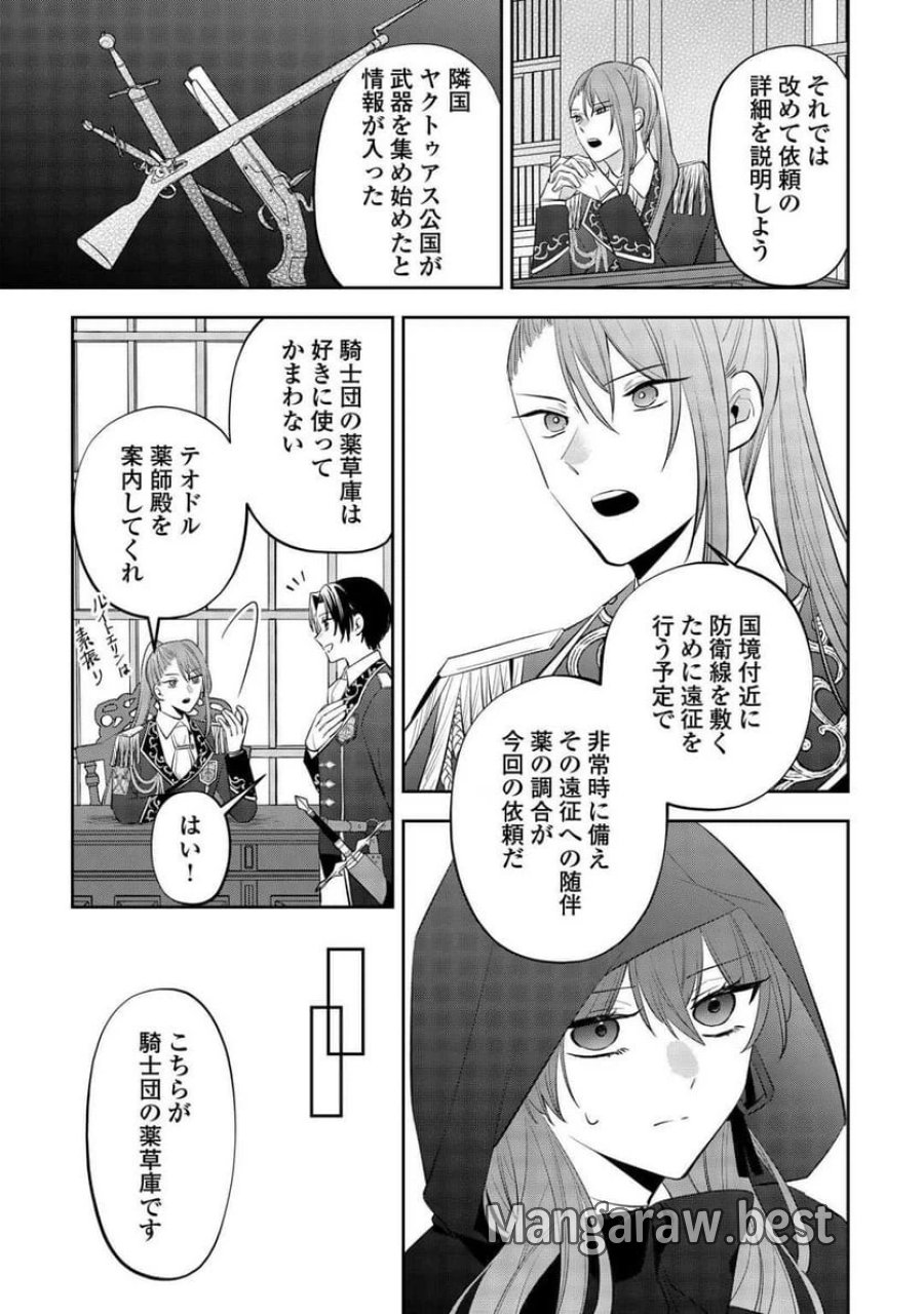 前世で処刑された聖女、今は黒薬師と呼ばれています 第2話 - Page 13