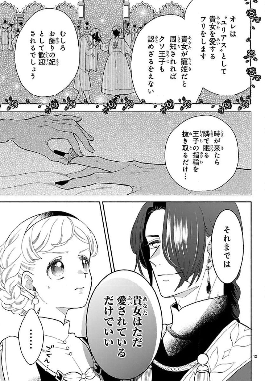 獣王子の偽恋花嫁 第2.1話 - Page 13