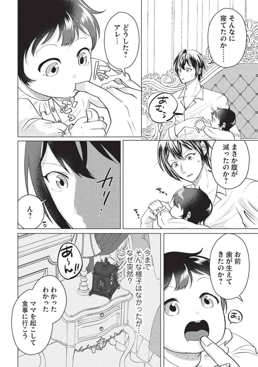 1年限りの契約婚(公爵様の溺愛付き!) ～英雄の継母になった私は、どうやら聖女の末裔のようです～ 第6話 - Page 12