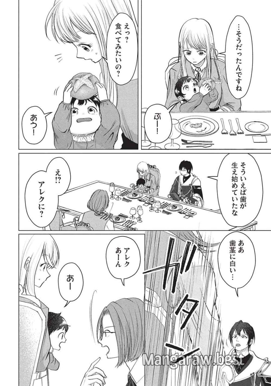 1年限りの契約婚(公爵様の溺愛付き!) ～英雄の継母になった私は、どうやら聖女の末裔のようです～ 第6話 - Page 20
