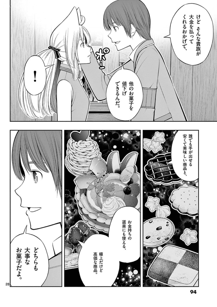お菓子職人の成り上がり～天才パティシエの領地経営～ 第33話 - Page 28