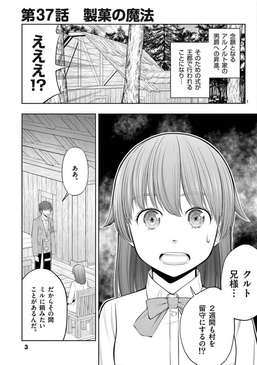 お菓子職人の成り上がり～天才パティシエの領地経営～ 第37話 - Page 1