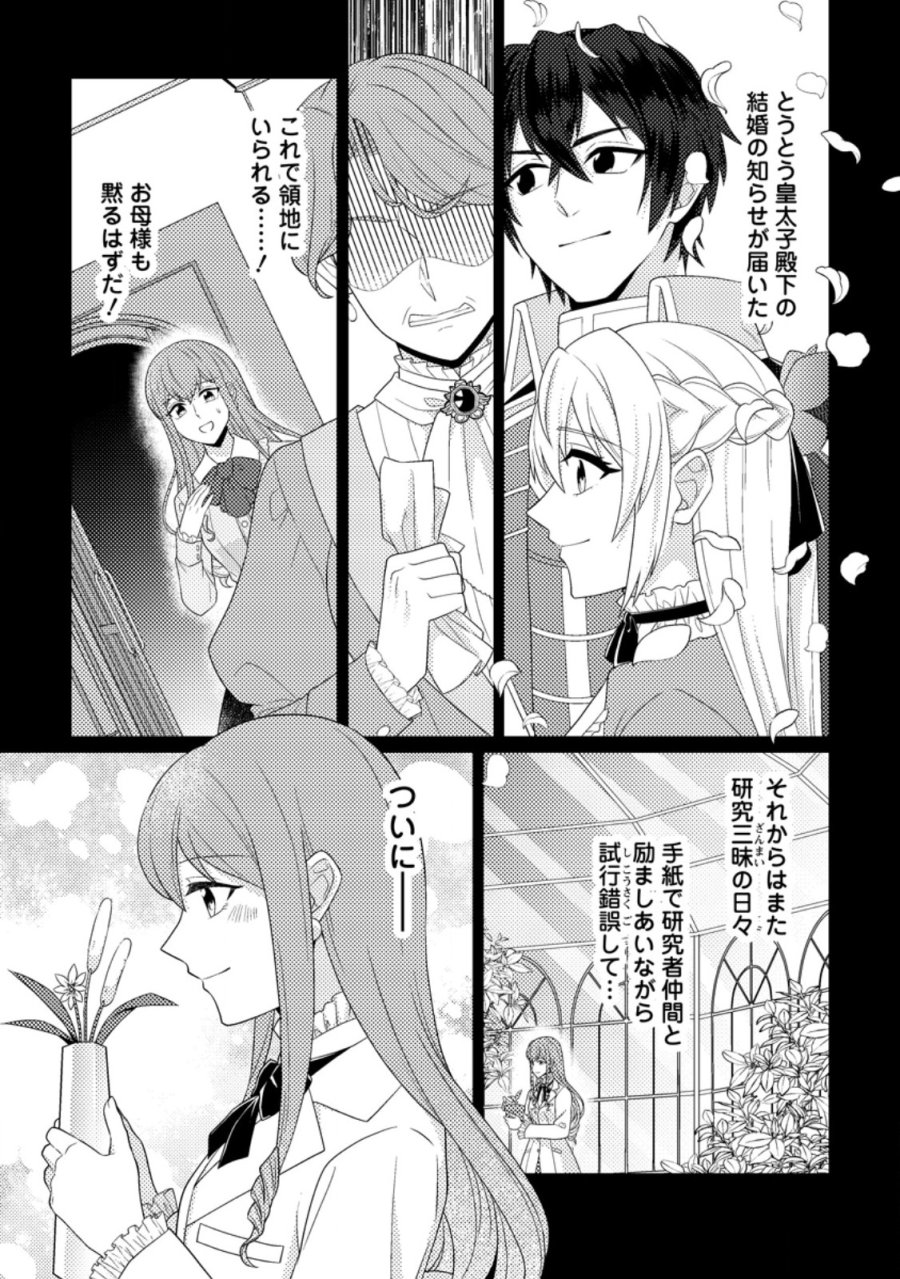 王妃になる予定でしたが、偽聖女の汚名を着せられたので逃亡したら、皇太子に溺愛されました。そちらもどうぞお幸せに。 第33.1話 - Page 7
