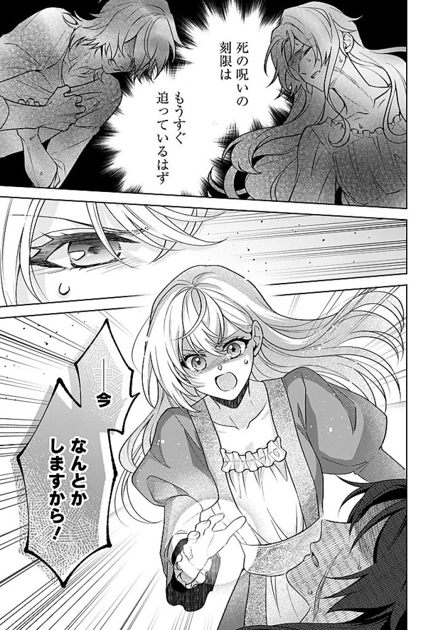 聖森聖女～婚約破棄された追放聖女ですが、狼王子の呪いを解いて溺愛されてます～今さら国に戻れって言われても遅いですっ！ 第27話 - Page 17