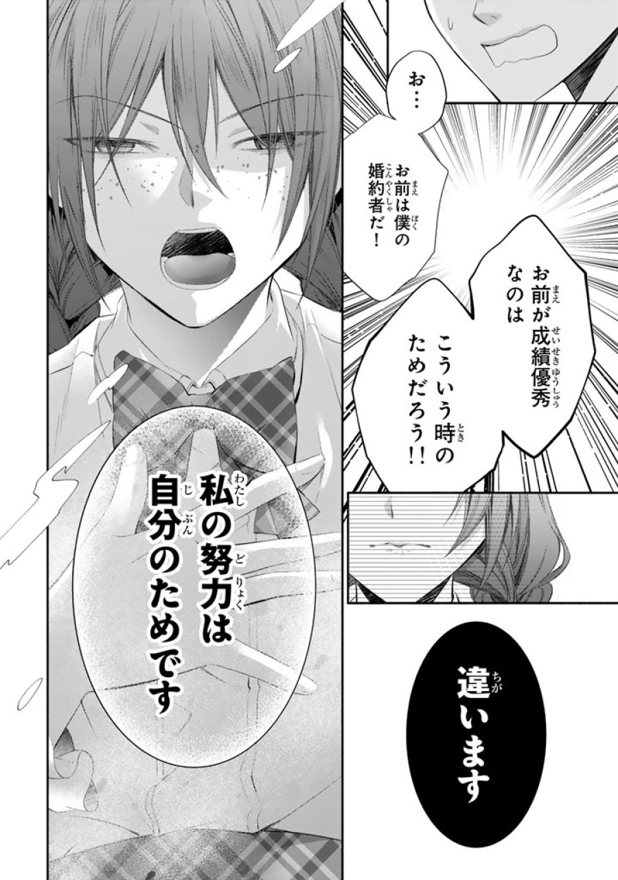 婚約破棄されたいので素顔を隠して残念令嬢になります!え?腹黒王子にバレてるとか聞いてないんですけど!? 第8話 - Page 6