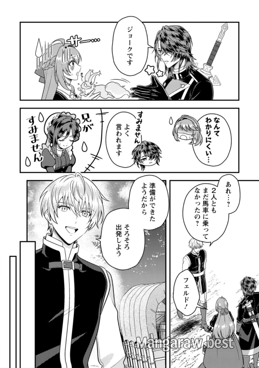宝石の聖女―「欲深女め!」と追放されたけど、隣国の王子様と幸せに暮らすのであとはもうご勝手に!― 第5.3話 - Page 4