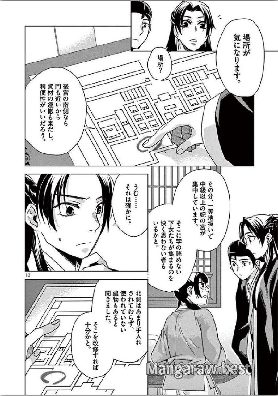 薬屋のひとりごと~猫猫の後宮謎解き手帳~ 第34話 - Trang 13