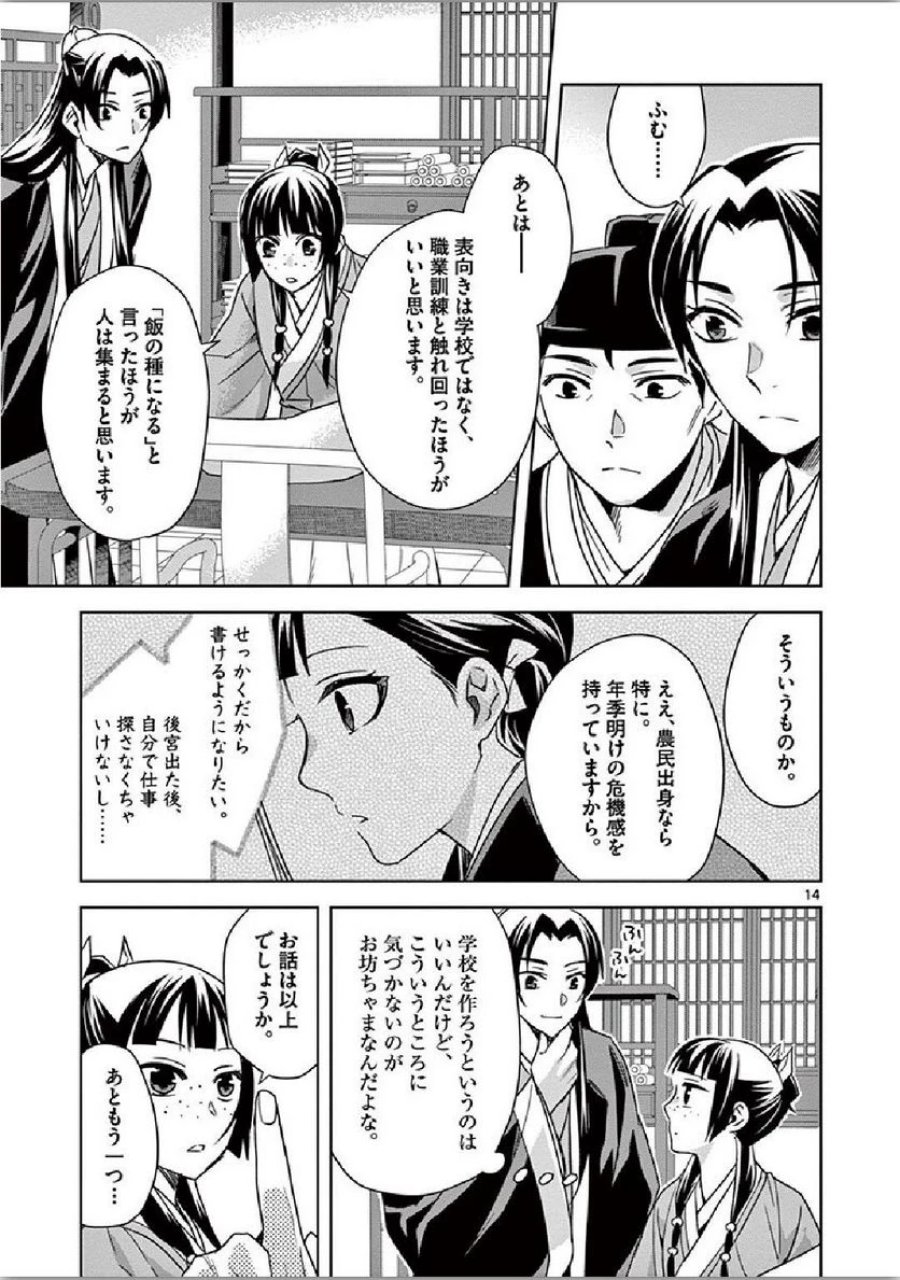 薬屋のひとりごと~猫猫の後宮謎解き手帳~ 第34話 - Trang 14