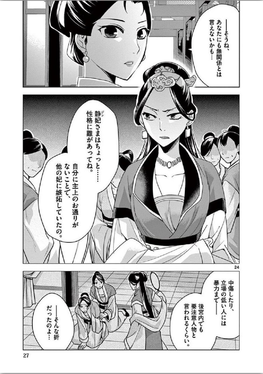 薬屋のひとりごと~猫猫の後宮謎解き手帳~ 第34話 - Trang 24