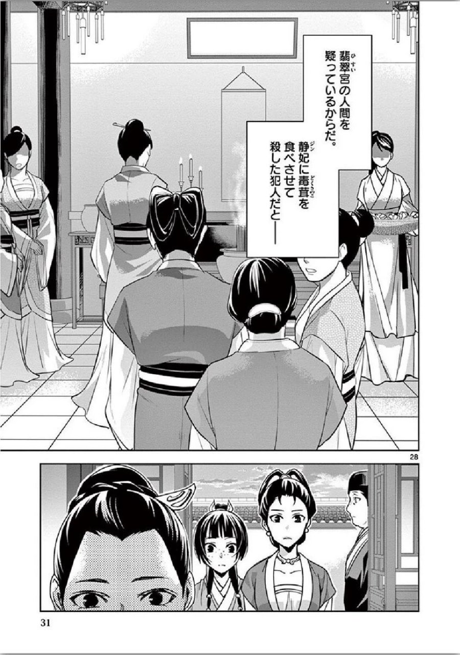 薬屋のひとりごと~猫猫の後宮謎解き手帳~ 第34話 - Trang 28