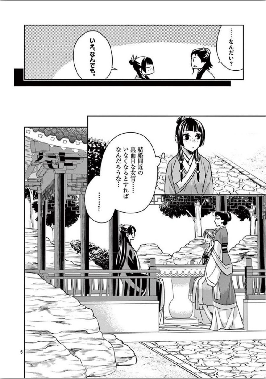 薬屋のひとりごと~猫猫の後宮謎解き手帳~ 第34話 - Trang 5