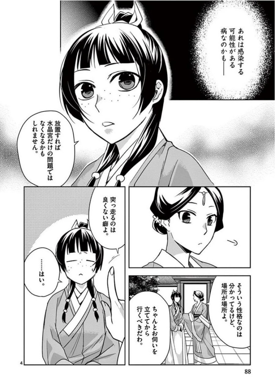薬屋のひとりごと~猫猫の後宮謎解き手帳~ 第40話 - Trang 4