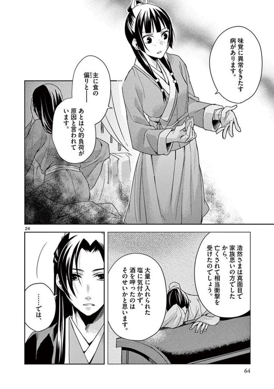 薬屋のひとりごと~猫猫の後宮謎解き手帳~ 第15話 - Trang 24