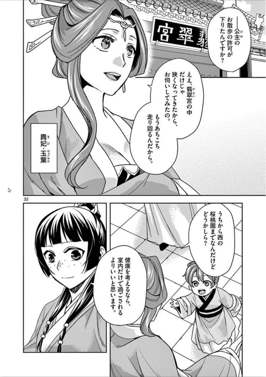 薬屋のひとりごと~猫猫の後宮謎解き手帳~ 第31話 - Trang 32