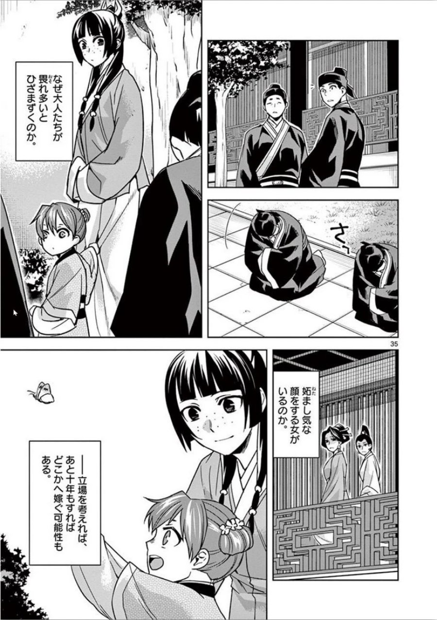 薬屋のひとりごと~猫猫の後宮謎解き手帳~ 第31話 - Trang 35