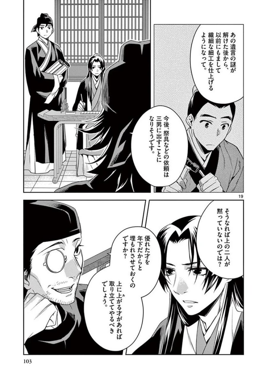 薬屋のひとりごと~猫猫の後宮謎解き手帳~ 第21話 - Trang 19