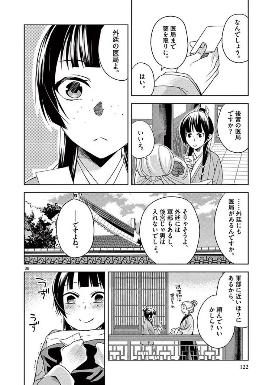 薬屋のひとりごと~猫猫の後宮謎解き手帳~ 第21話 - Trang 38