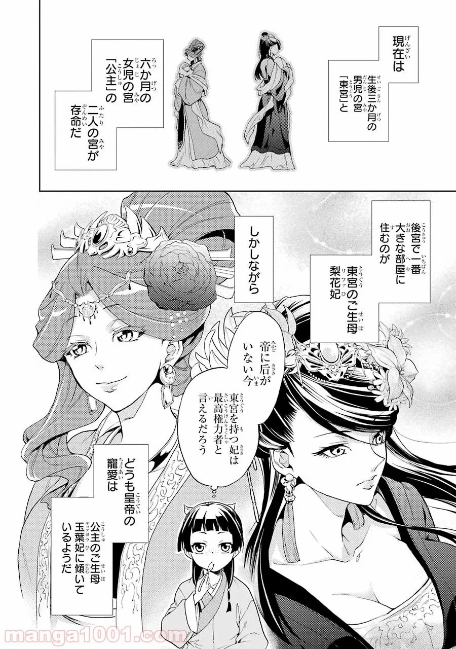薬屋のひとりごと~猫猫の後宮謎解き手帳~ 第1話 - Trang 13
