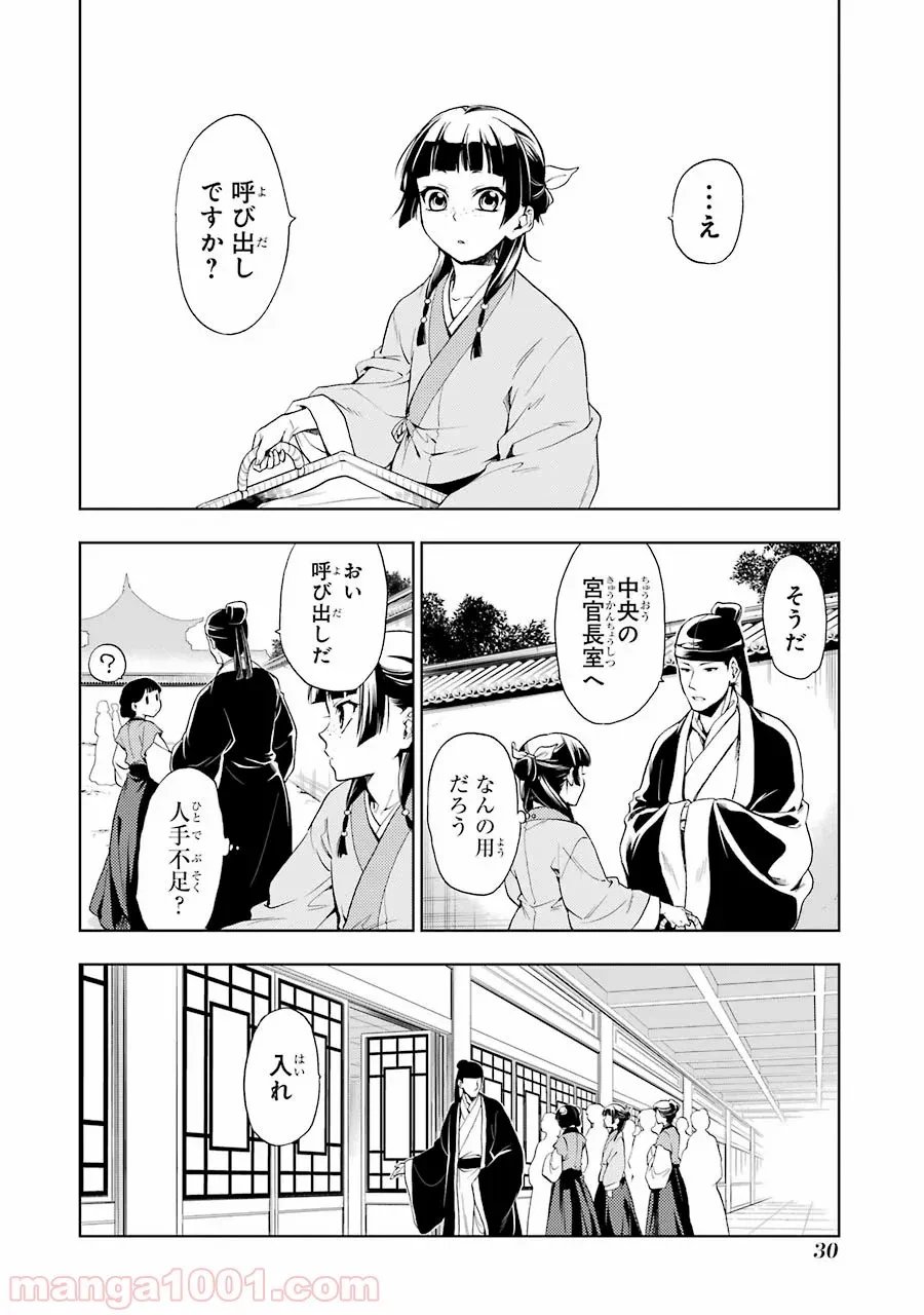 薬屋のひとりごと~猫猫の後宮謎解き手帳~ 第1話 - Trang 27