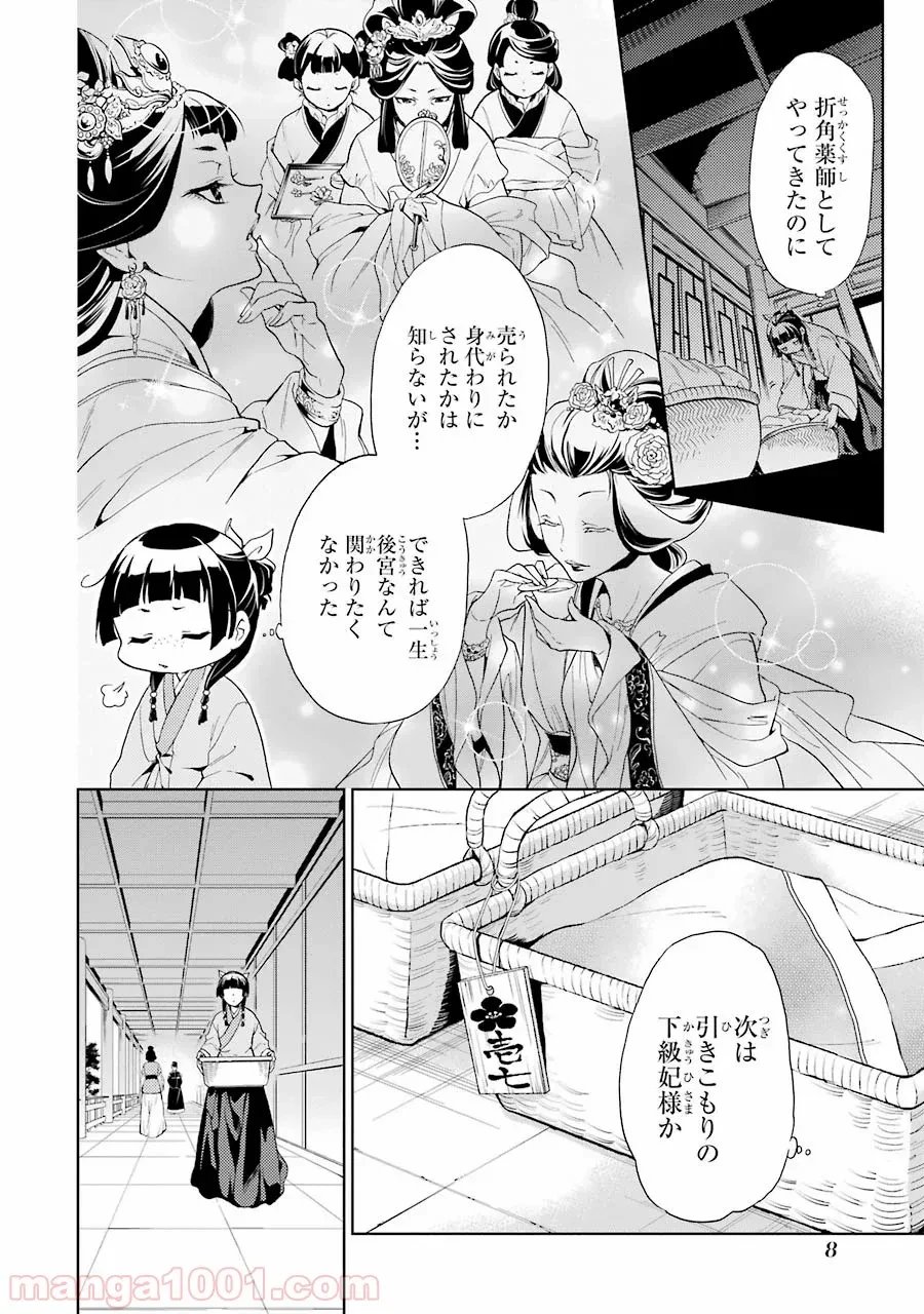 薬屋のひとりごと~猫猫の後宮謎解き手帳~ 第1話 - Trang 6