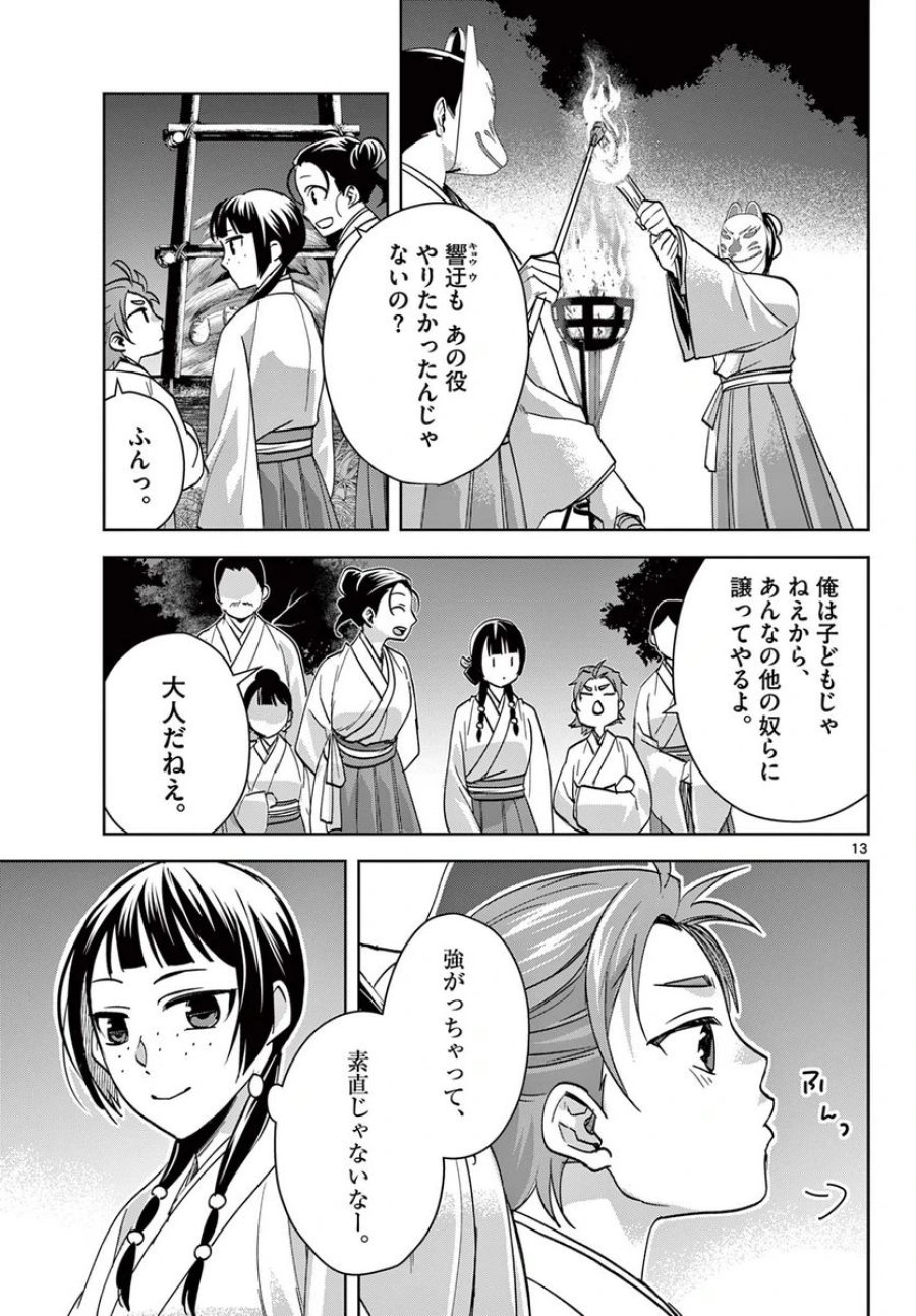 薬屋のひとりごと~猫猫の後宮謎解き手帳~ 第66話 - Trang 13