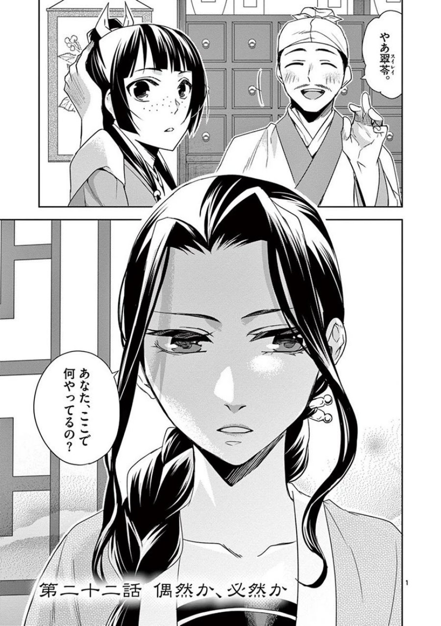 薬屋のひとりごと~猫猫の後宮謎解き手帳~ 第22話 - Trang 1