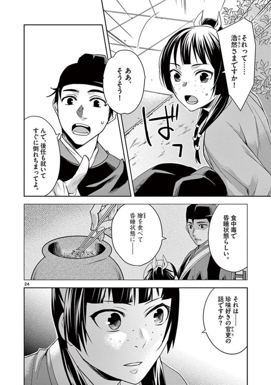 薬屋のひとりごと~猫猫の後宮謎解き手帳~ 第22話 - Trang 24