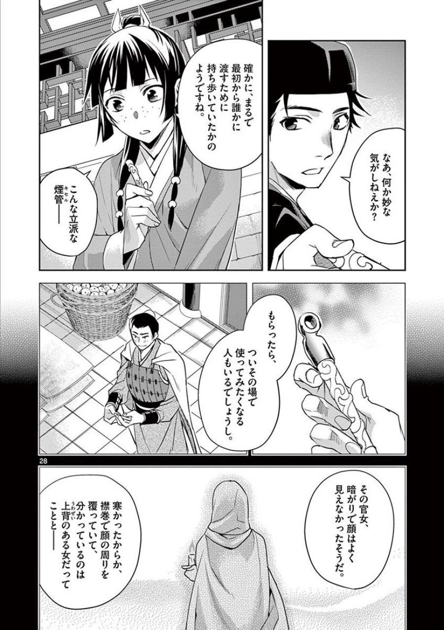 薬屋のひとりごと~猫猫の後宮謎解き手帳~ 第22話 - Trang 28