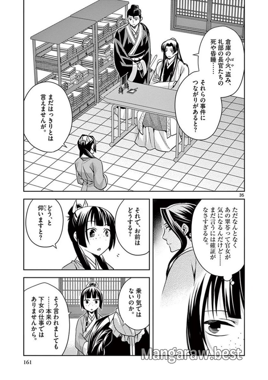 薬屋のひとりごと~猫猫の後宮謎解き手帳~ 第22話 - Trang 35