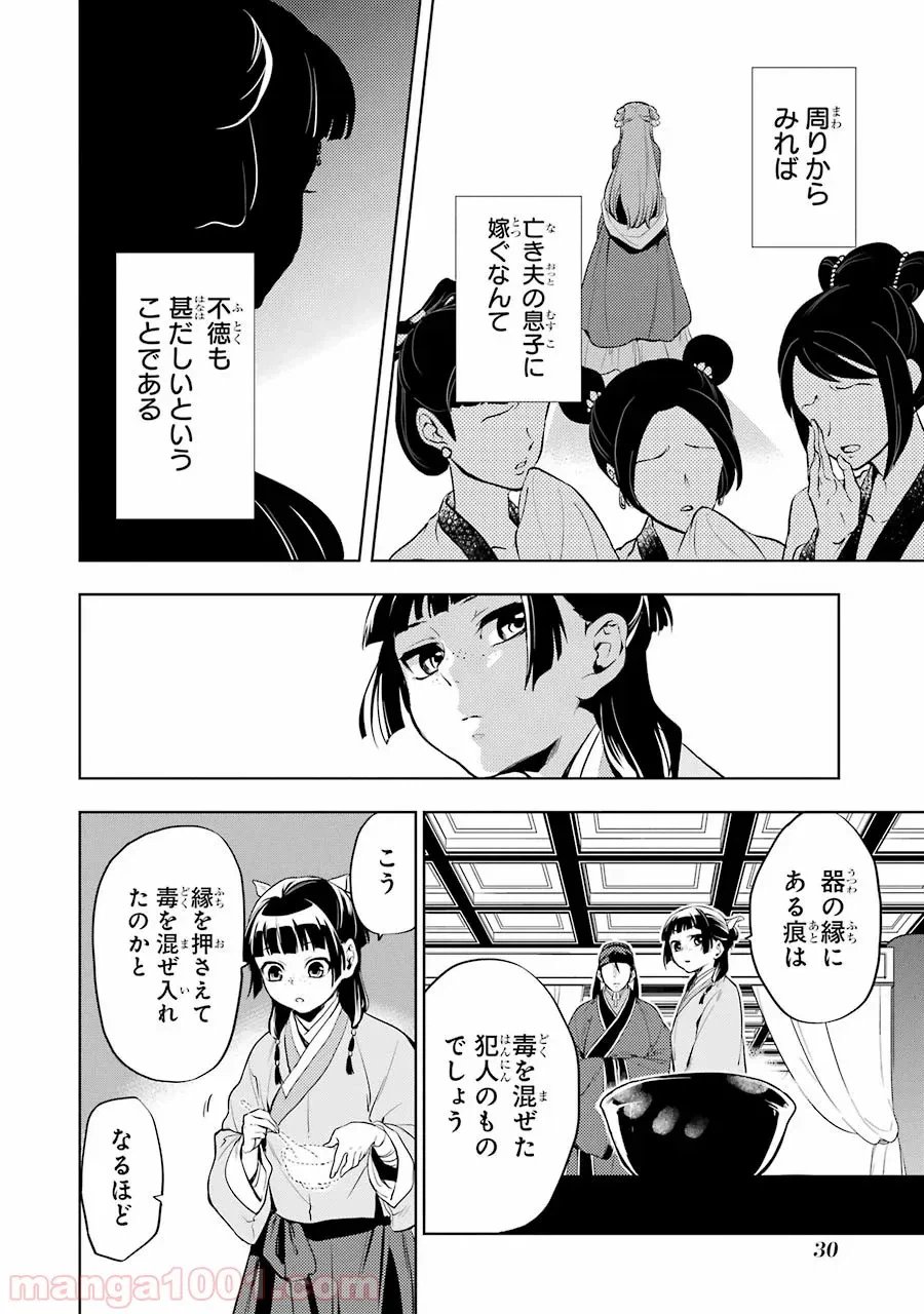 薬屋のひとりごと~猫猫の後宮謎解き手帳~ 第9話 - Trang 28