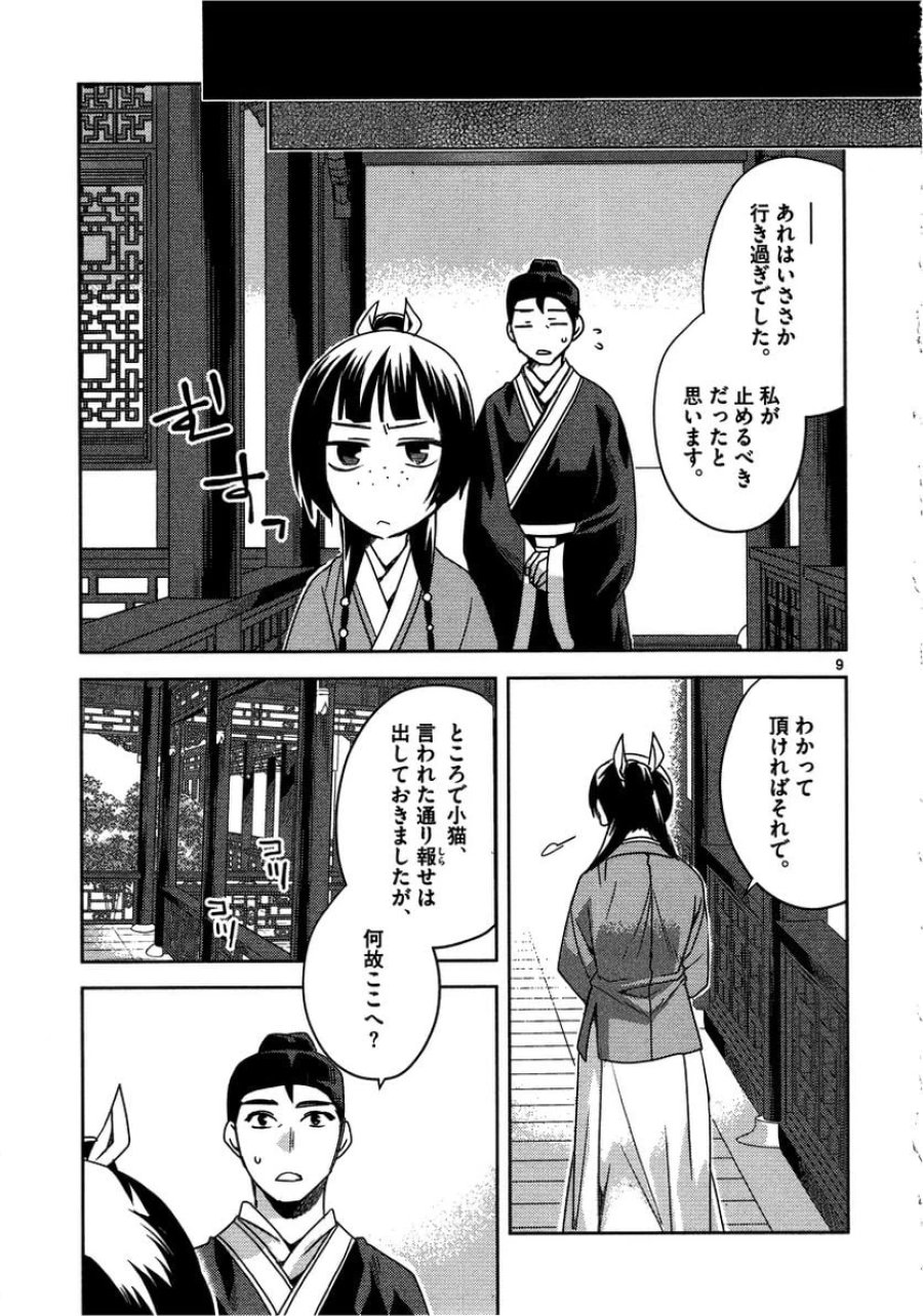 薬屋のひとりごと~猫猫の後宮謎解き手帳~ 第11話 - Trang 9