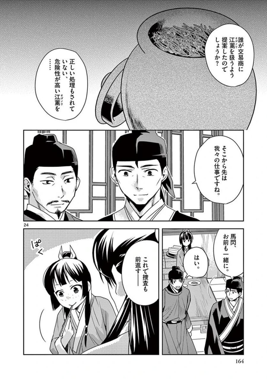 薬屋のひとりごと~猫猫の後宮謎解き手帳~ 第18話 - Trang 24