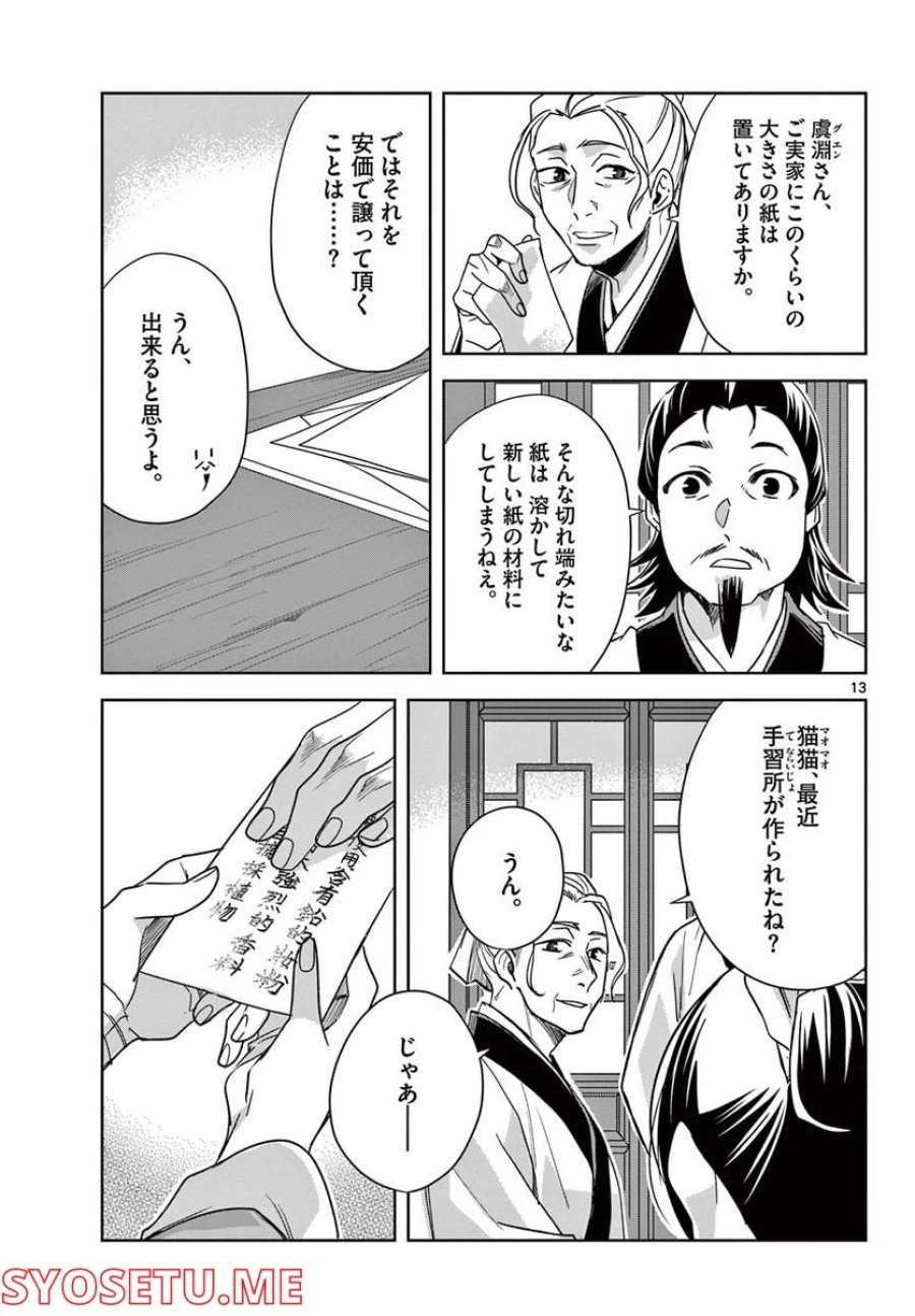 薬屋のひとりごと~猫猫の後宮謎解き手帳~ 第59.1話 - Trang 13