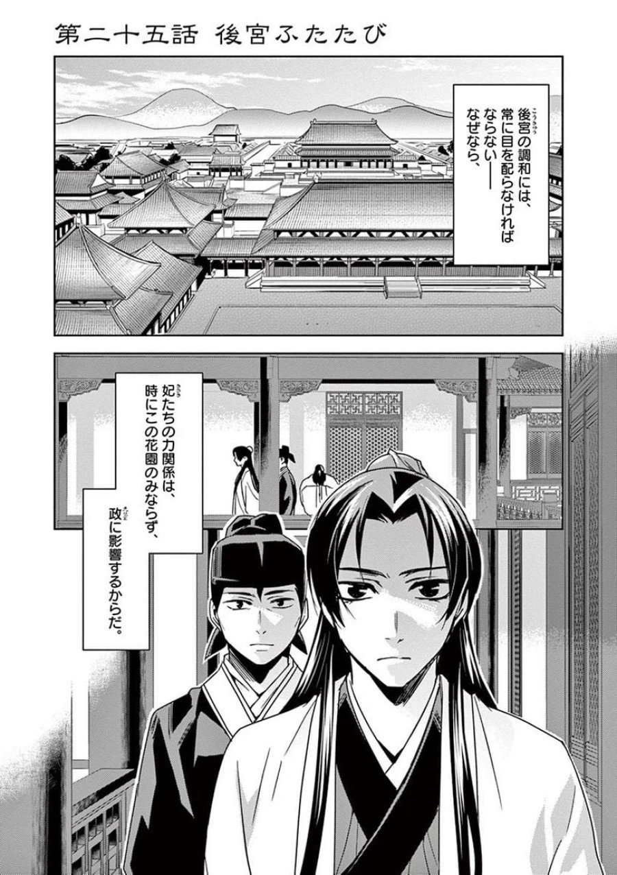 薬屋のひとりごと~猫猫の後宮謎解き手帳~ 第25話 - Trang 1