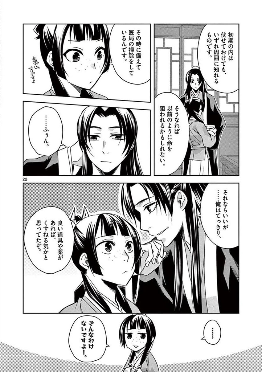 薬屋のひとりごと~猫猫の後宮謎解き手帳~ 第25話 - Trang 22