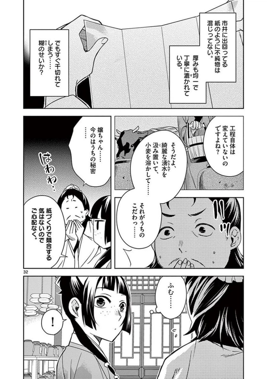 薬屋のひとりごと~猫猫の後宮謎解き手帳~ 第25話 - Trang 32